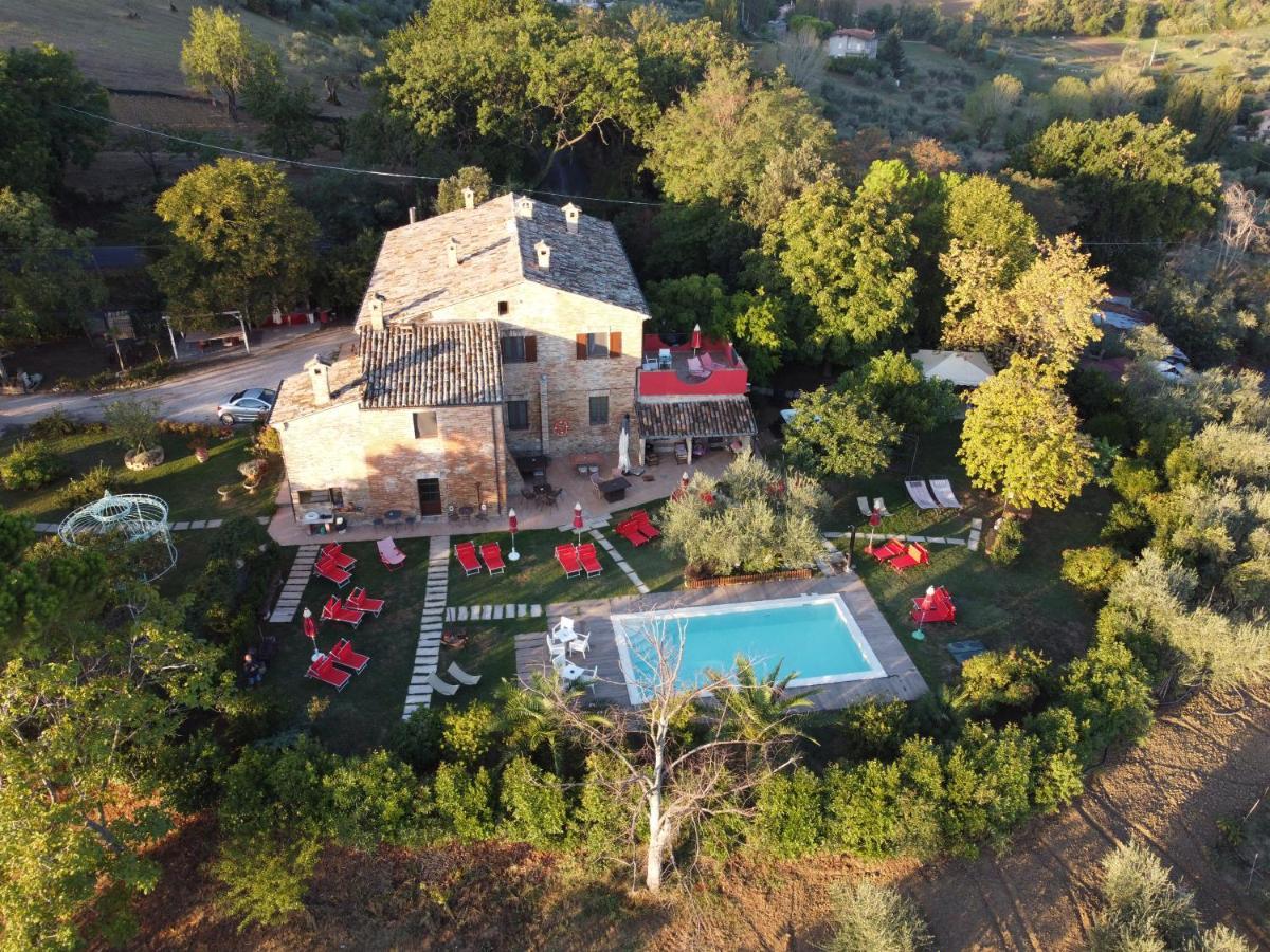 Agriturismo Corte Decia Saludecio Exteriér fotografie