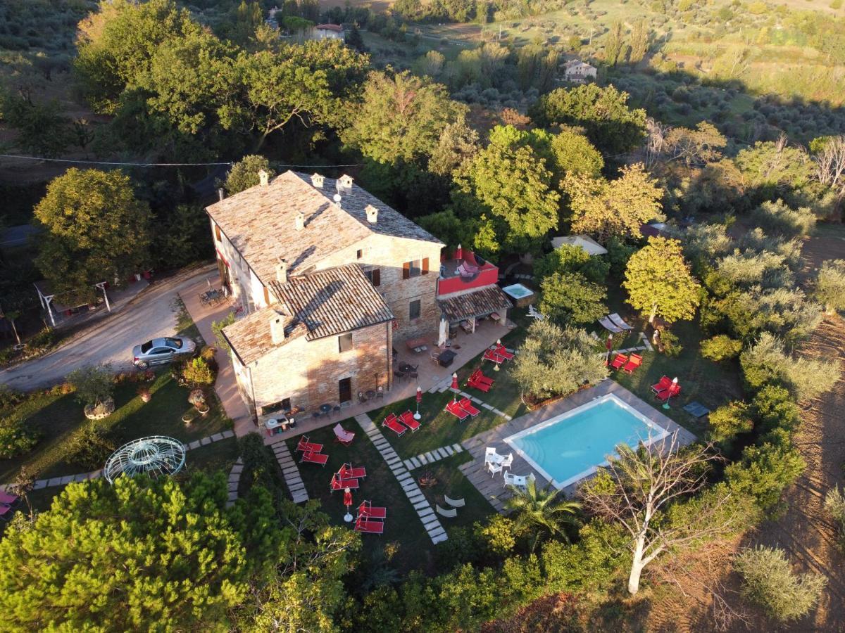 Agriturismo Corte Decia Saludecio Exteriér fotografie