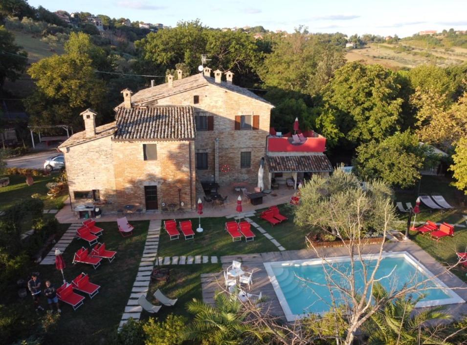 Agriturismo Corte Decia Saludecio Exteriér fotografie