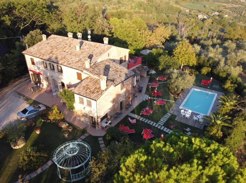 Agriturismo Corte Decia Saludecio Exteriér fotografie