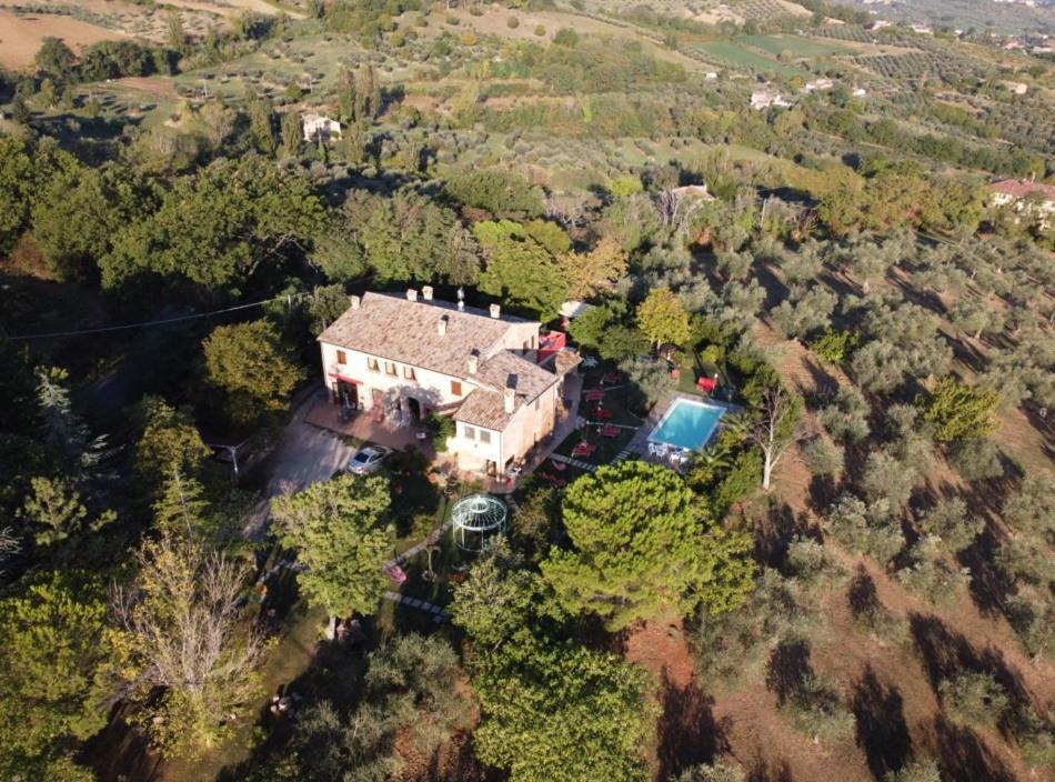 Agriturismo Corte Decia Saludecio Exteriér fotografie