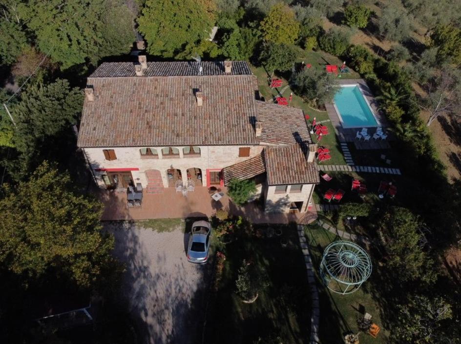 Agriturismo Corte Decia Saludecio Exteriér fotografie