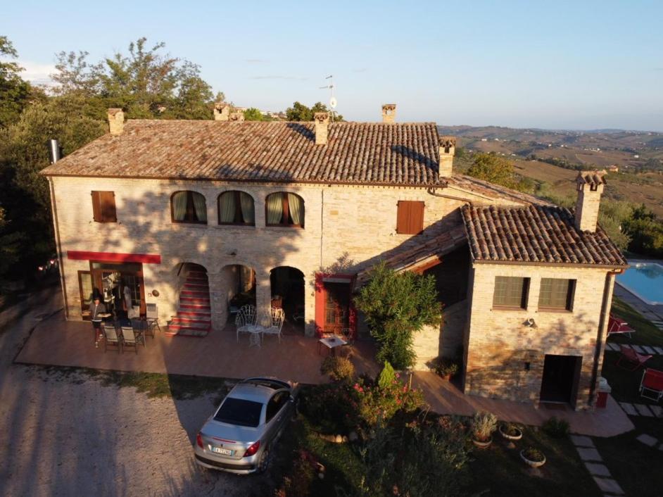 Agriturismo Corte Decia Saludecio Exteriér fotografie