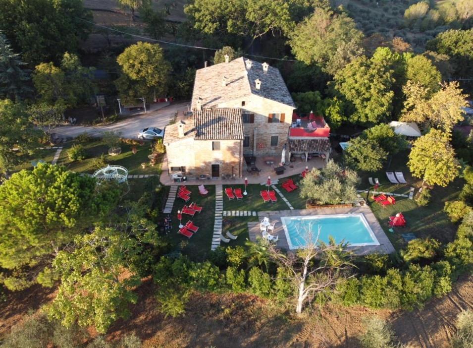 Agriturismo Corte Decia Saludecio Exteriér fotografie
